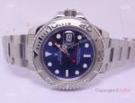 New Upgrade Replica Rolex Yacht-master Stainless Steel Blue Dial Watch